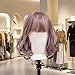 Generic Manikin Wig Display Stand, Canvas Mannequin Head, Model with Mounting Holes Wig Holder for Making Wigs, Scarf, Beauty Salon, 21inch