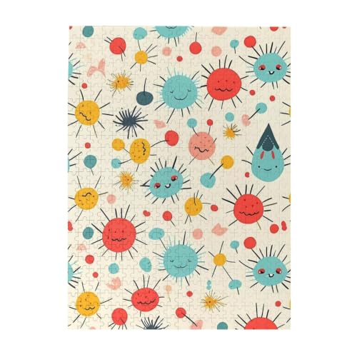 500 Piece Puzzles for Adults Personalized Wooden Puzzles Cute Pattern Jigsaw Puzzles Gift Custom Puzzle from Photos Challenging Puzzles for Family Wedding Christmas Birthday Gifts 20.4 x 15 in - Image 9