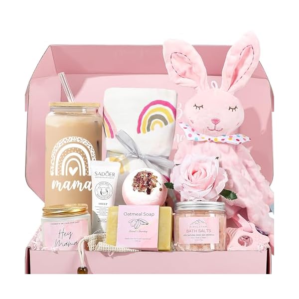 iAOVUEBY New Mom Gifts & Baby Girl Gifts, Baby Shower Gifts for Mom to Be, Pregnancy Gifts For Expecting Mom, First Time Mothers Day Gift for New Mom, Pregnancy Gifts for Women and Baby
