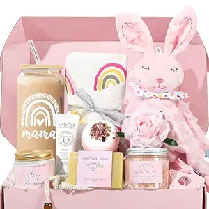 iAOVUEBY New Mom Gifts &amp; Baby Girl Gifts, Baby Shower Gifts for Mom to Be, Pregnancy Gifts for Expecting Mom, First Time Mothers Day Gift for New Mom, Pregnancy Gifts for Women and Baby