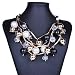 Multi-storey Imitation pearl Explosion models exaggeration fashion retro false collar necklace
