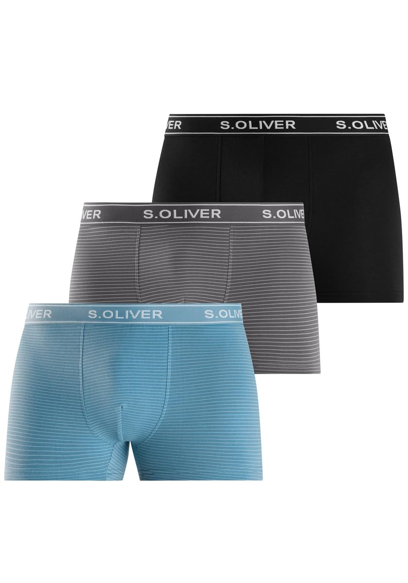 s.Oliver Herren Rh-60b_ls Boxershorts (3er Pack)