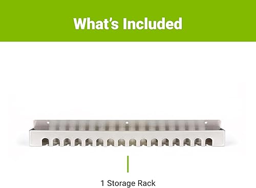 Miniatura 3 de Estante de almacenamiento de diapositivas Web, acero galvanizado, 16 ranuras, perfecto para organizar, almacenamiento de equipos de rehabilitación