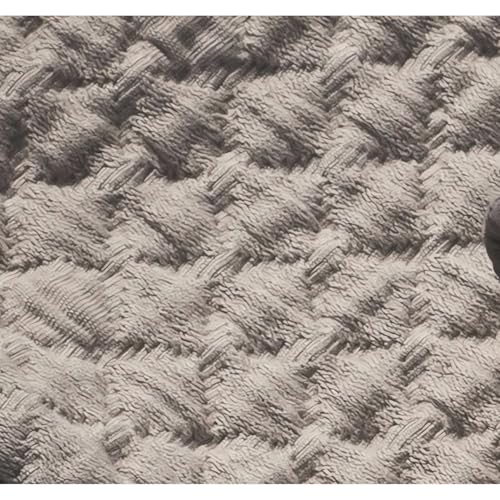 TOISON D'OR Funda de cojín Brooklin de algodón Lavado de 45x45 cm en Hilo