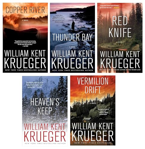 The Cork O'Connor Mystery Series 5 Books Set (Book 6 - 10) - Copper River, Thunder Bay, Red Knife, Heaven's Keep, Vermilion Drift