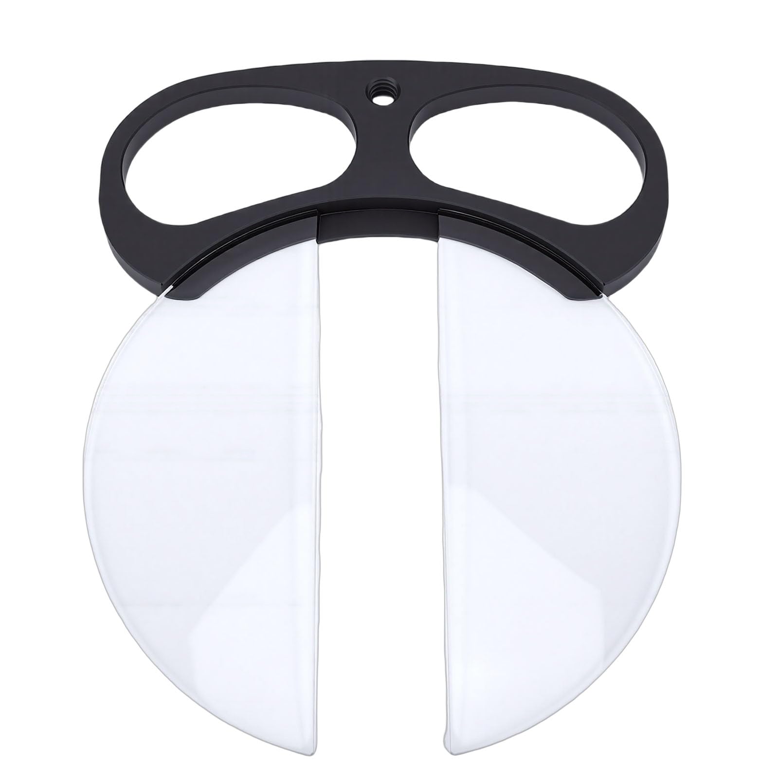 Filtro a Doppia Mezzaluna Portatile da 100 Mm, Prisma in Vetro Ottico con Rivestimento Multistrato su Entrambi i Lati per Fotografia Video, Ritrattistica, Paesaggi Naturali