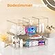 A-LuGei 4 Stücke 𝗚𝗿𝗼ß 𝗩𝗲𝗿𝘁𝗶𝗸𝗮𝗹𝗲 Schubladen Organizer Schminktisch, Stapelbar Make up Organizer Schublade Kosmetik, Schubladenbox mit Deckel für Badezimmer Schrank Küchen Kühlschrank