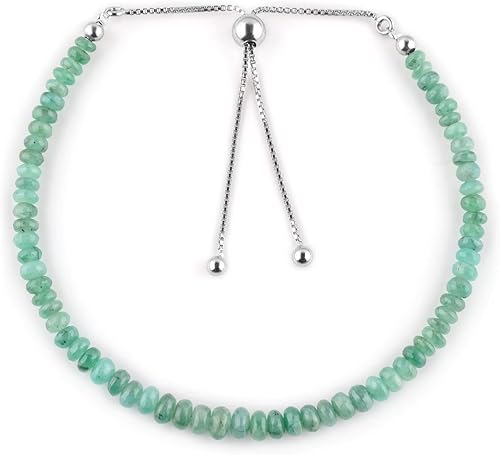 Pulseras bolo de cuentas de piedras preciosas, cristales curativos, hechas a mano, cumpleaños, deslizador ajustable, minimalista, regalos de mujer,