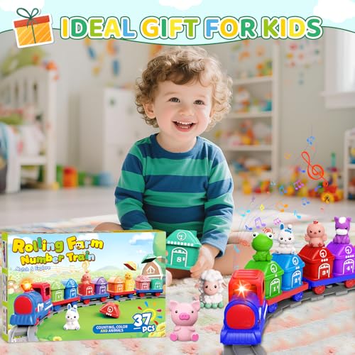 Jouet éducatif train pour occuper bébé intelligemment sans écrans dès 12 mois - 3