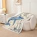 Feelyou Nautical Sailboat Flannal Blanket Twin 60