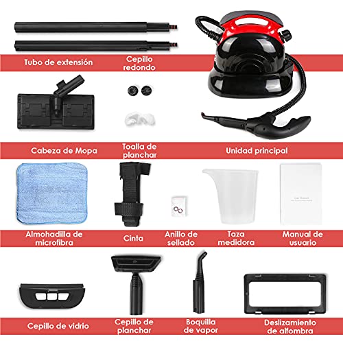 Limpiador-de-Vapor-1100ml-y-Potencia-de-1500W-45-Bar-con-13-Accesorios
