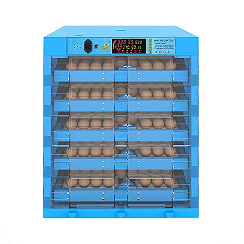 ZFF Eggs Incubator, Automatic Turning 320 Large Poultry Hatcher for Hatching Chicken Duck Dove Quail Pigeons Farm Breeding Intelligent Control