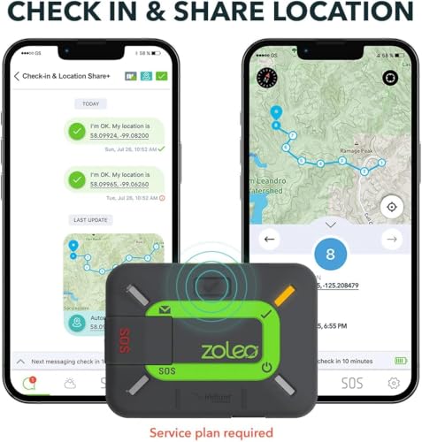 ZOLEO Satellite Communicator – Two-Way Global SMS Text Messenger & Email, Emergency SOS Alerting, Check-in & GPS Location – Android iOS Smartphone Accessory (Renewed) - Image 5