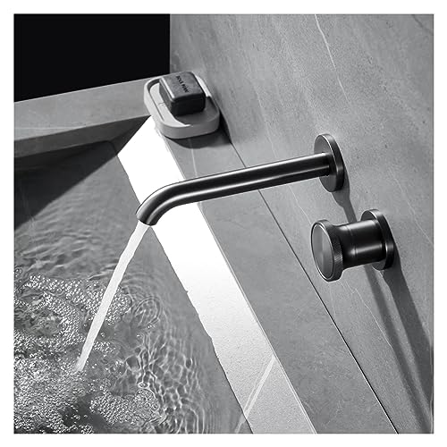 Robinet de lavabo 2 trous dissimulé pour une vasque moderne et épurée - 4