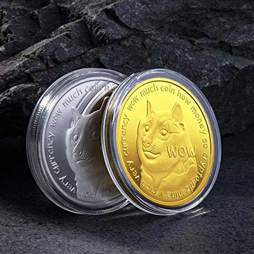 MMTY Dogecoin Crypto Coin Collectible Commemorative Non-Currency Coins - Thumbnail 3