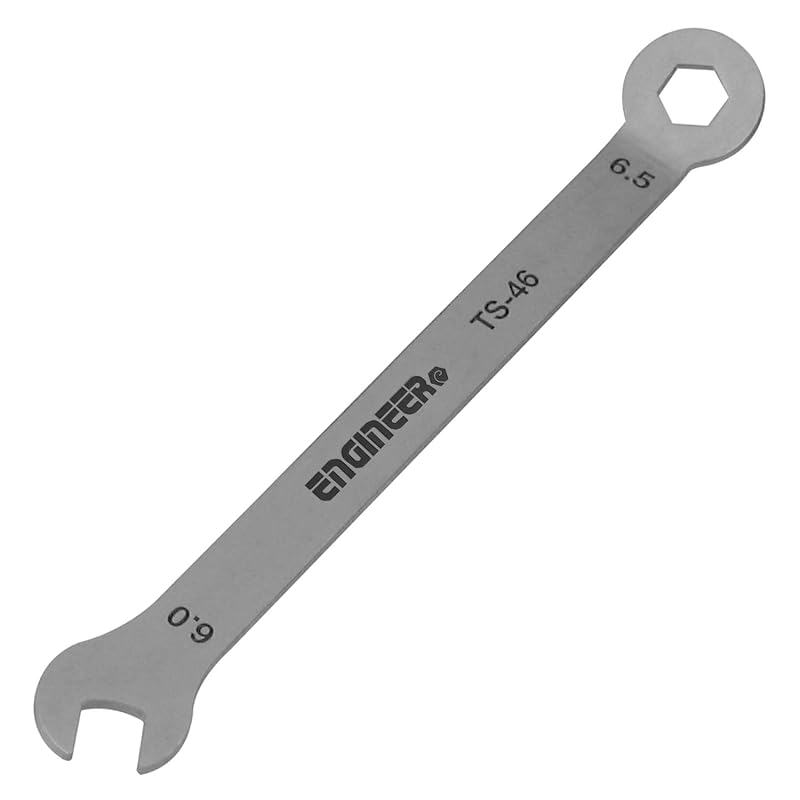 ENGINEER TS-46 Mini Chave de Boca Dupla Extrafina 6,5 x 6,0 mm em Aço Inoxidável