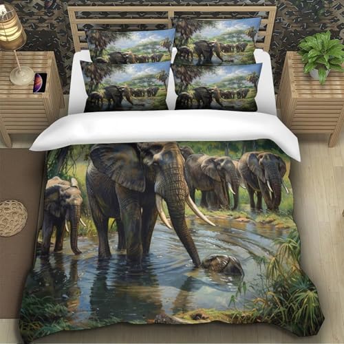 Parure de lit tourbillons abstraits pour chambre ado | Housse 260x220 - 5