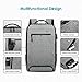 REYLEO Laptop Backpack Business Travel Computer Bag with USB Charging Port Shoe Compartment Water Resistant College School Backpacks for Women Men Fits 15.6 Inch Laptop RB06