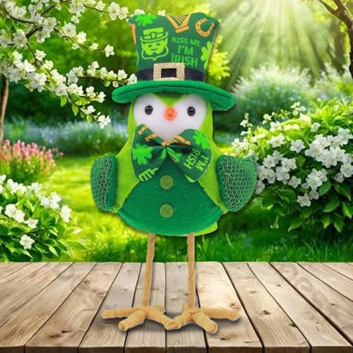 Statues de Saint Patrick idée cadeau déco pour étagère et fête - 4