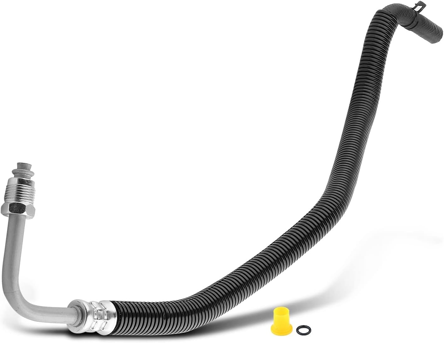 A-Premium Power Steering Return Hose Line Assembly Compatible with Ford F-250 Super Duty 2011-2016, F-350 2015-2016, F-350 F-450 F-550 Super Duty 2011-2016, Gear To Pipe