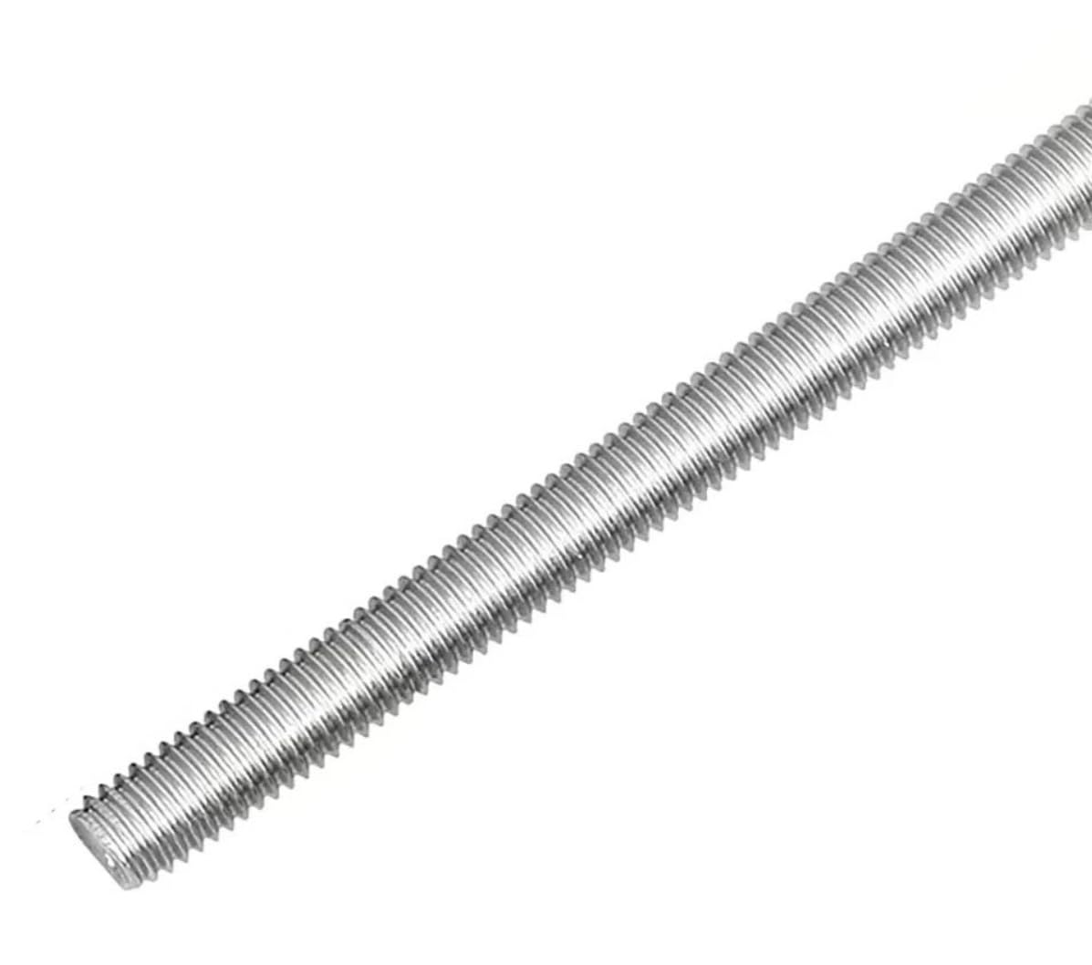 1PCS 304 Stainless Steel Fine Thread Rod Full Threaded Bolt Bar Stud M6 M8 M10 M12 M14 M16 M18 M20(M16x1.5x250mm)