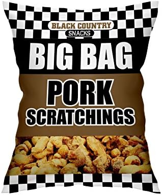 Big Bag Black & Gold Pork Scratchings 80g x 15