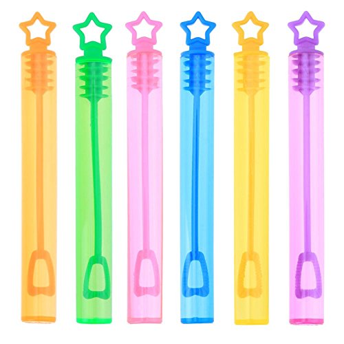 UEB 6pcs Bottiglie Vuote di Bolle di Sapone