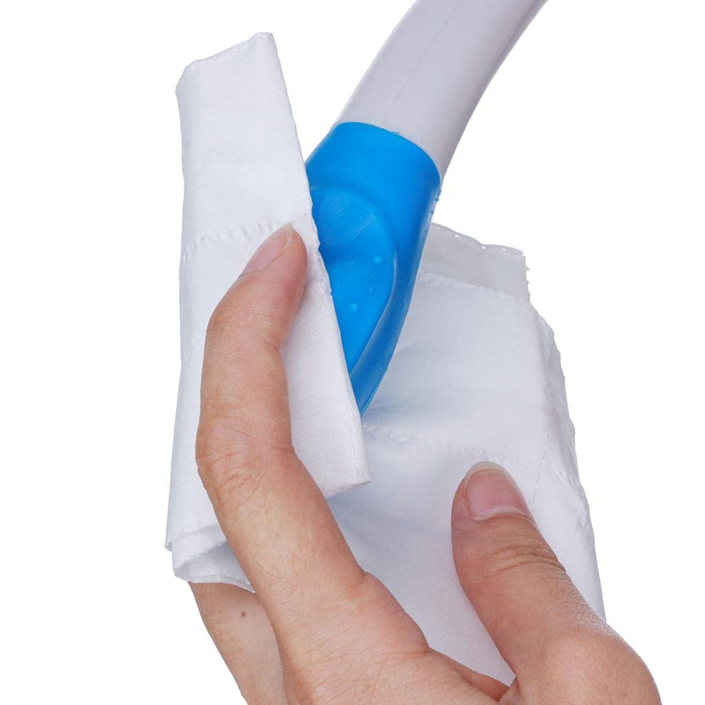 Generic Ayudador para Higiene Personal con Dispositivo para Limpieza Íntima Diseño Portátil y Práctico para Viajar y Guardar Apto para Papel Húmedo