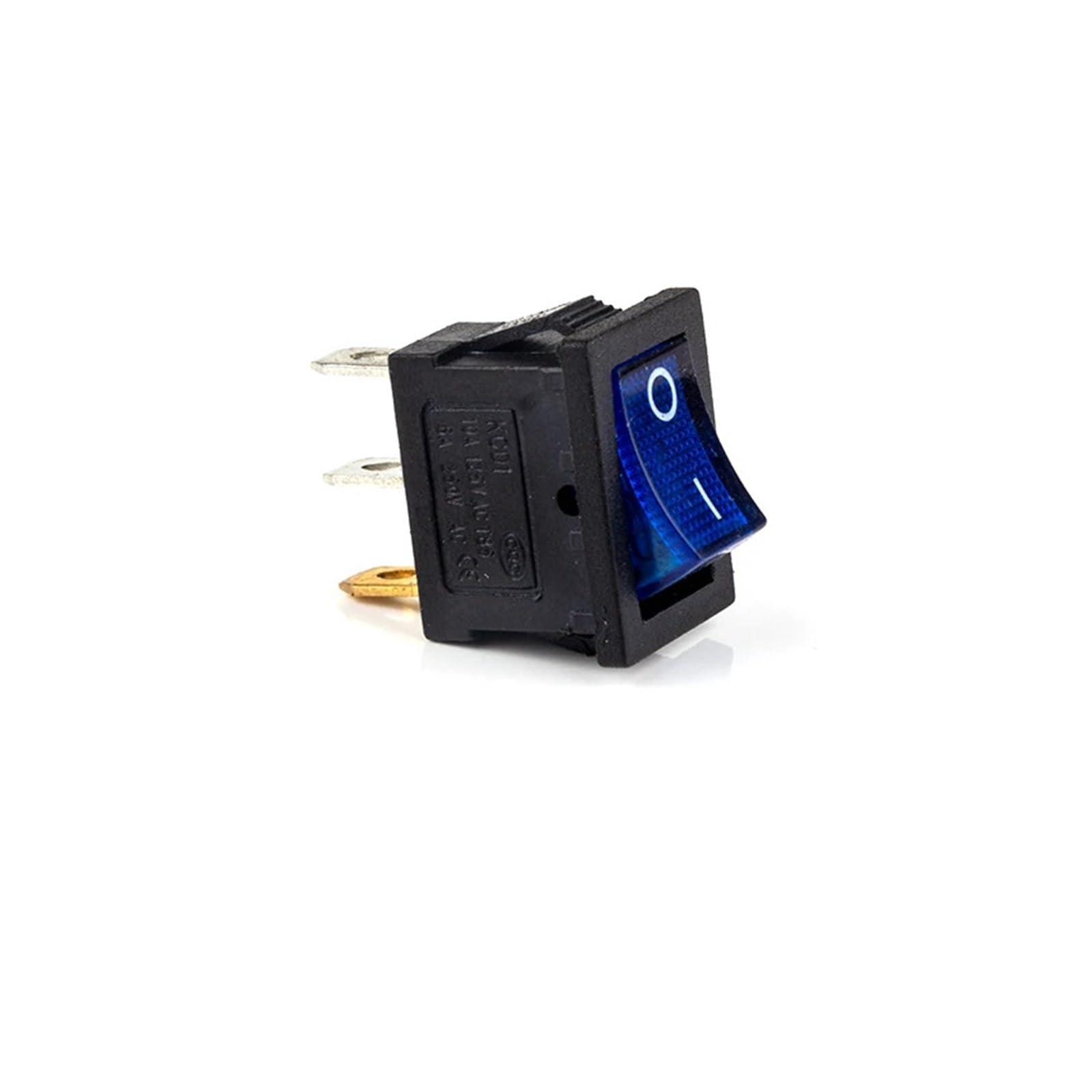 1 Pieza KCD1 Interruptor Basculante De 3 Pines Y 4 6A/10A 250V/125V AC 220V(Blue 3pin)
