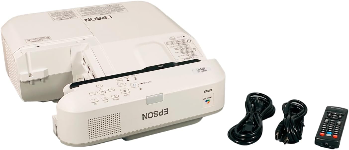 Epson BrightLink 695Wi 3LCD Projector UST 3500 ANSI