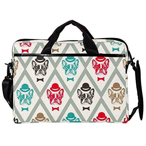 Bolso bandolera de 14 pulgadas con estampado continuo para proteger tu ordenador