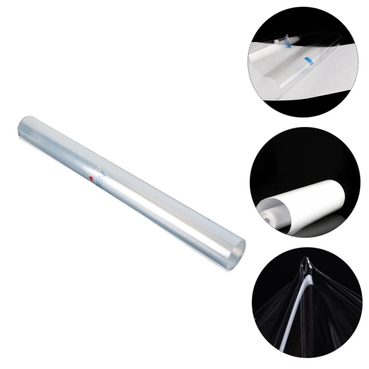 Pellicola Protettiva Adesivo in PVC Auto Trasparente Resistente al Calore per Protezione Carrozzeria e Battitacco, per Auto