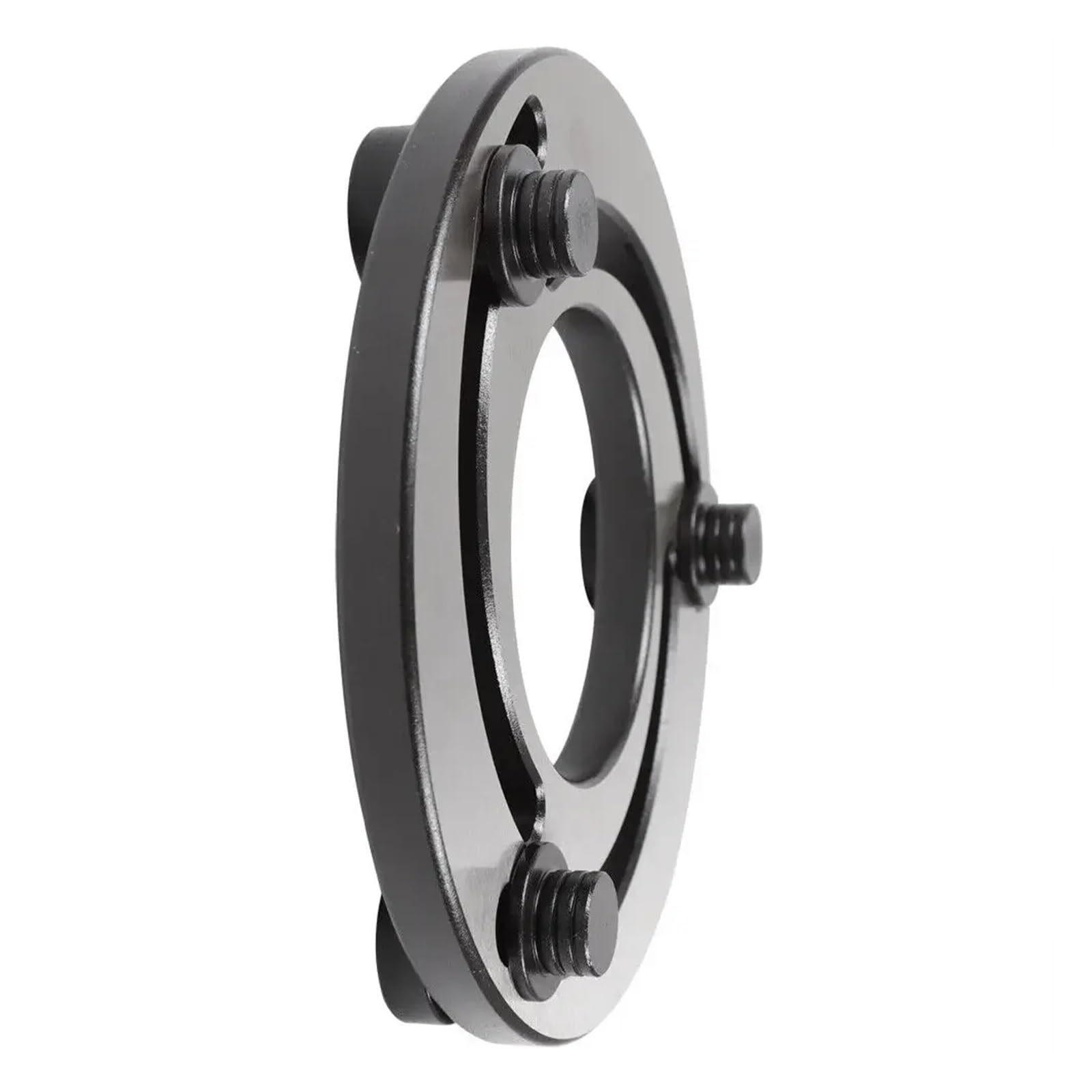 Anneau d'alésage à mâchoire souple réglable, mandrin hydraulique à trois mâchoires de 6 à 8 pouces, tour CNC multicolore(Silver)