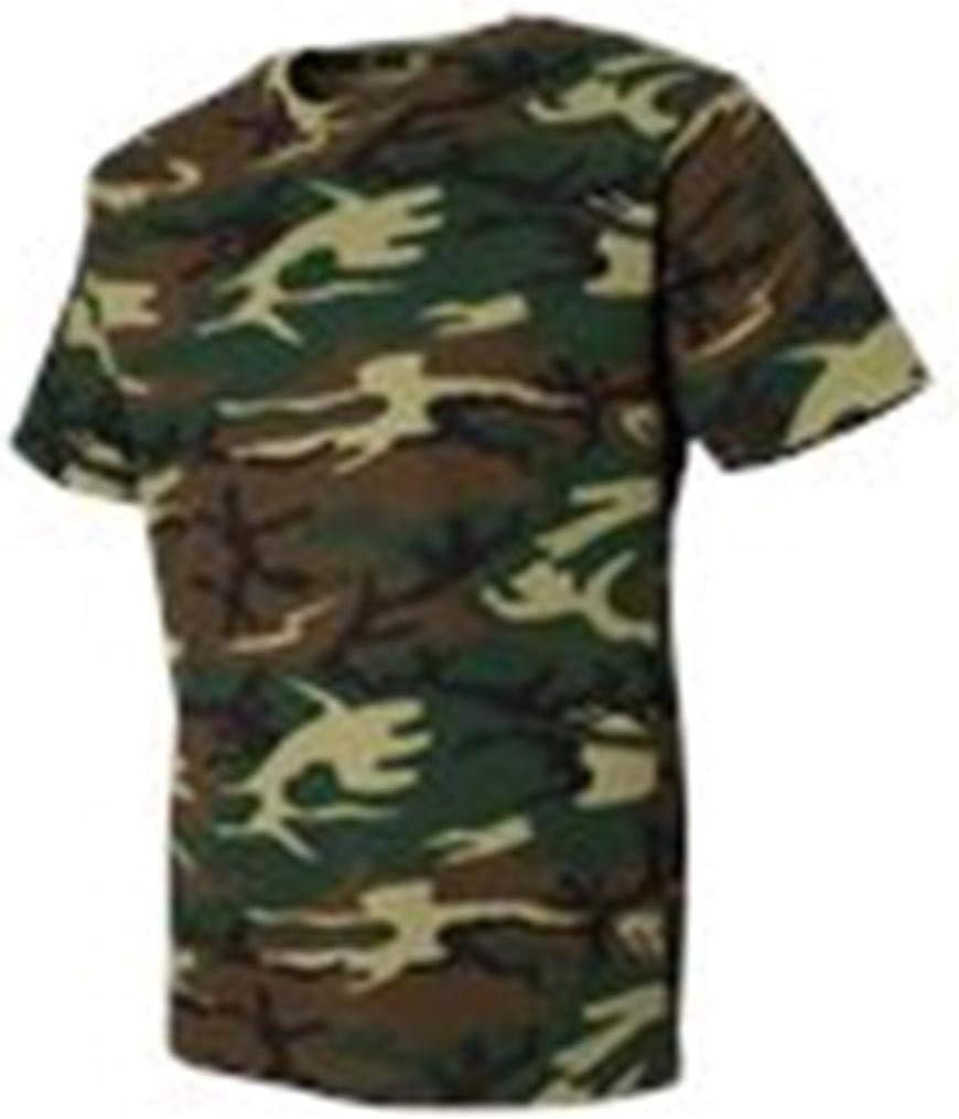 Code Five™ Men's 100% Cotton Camouflage Crew Neck Short Sleeve Tee
