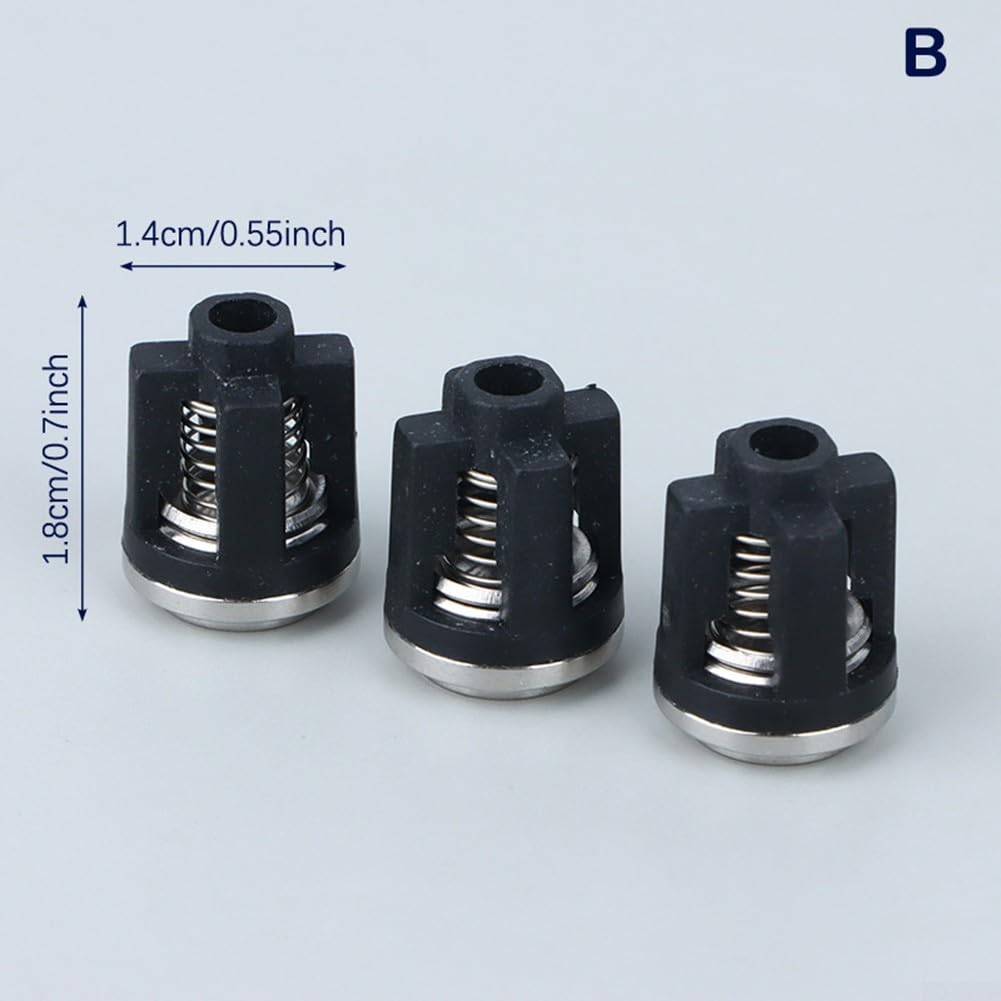 Kit 3 Valvole Di Ritegno Per Idropulitrice – Ricambio Per Pompa Di Lavaggio Auto – Dimensioni Multiple (A, B, C)