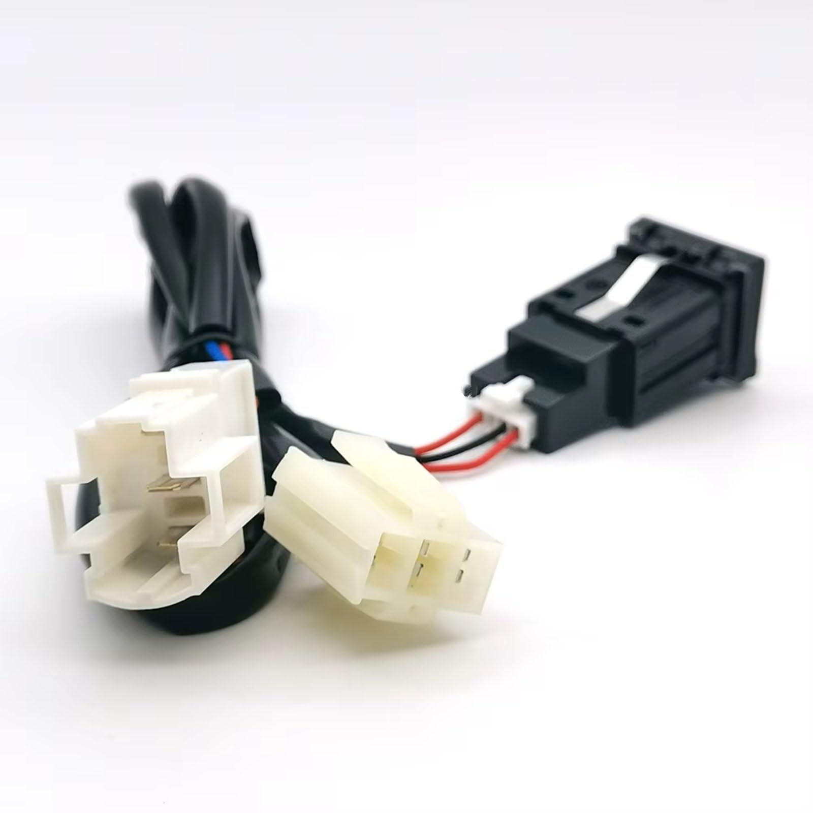 Auto USB Port Center Kompatibel Mit VW Für Polo 2014 2015 2016 Auto Schnellladeadapter QC3.0 Für Ladegerät Buchse Steckdose Schalter USB-Ladeanschluss