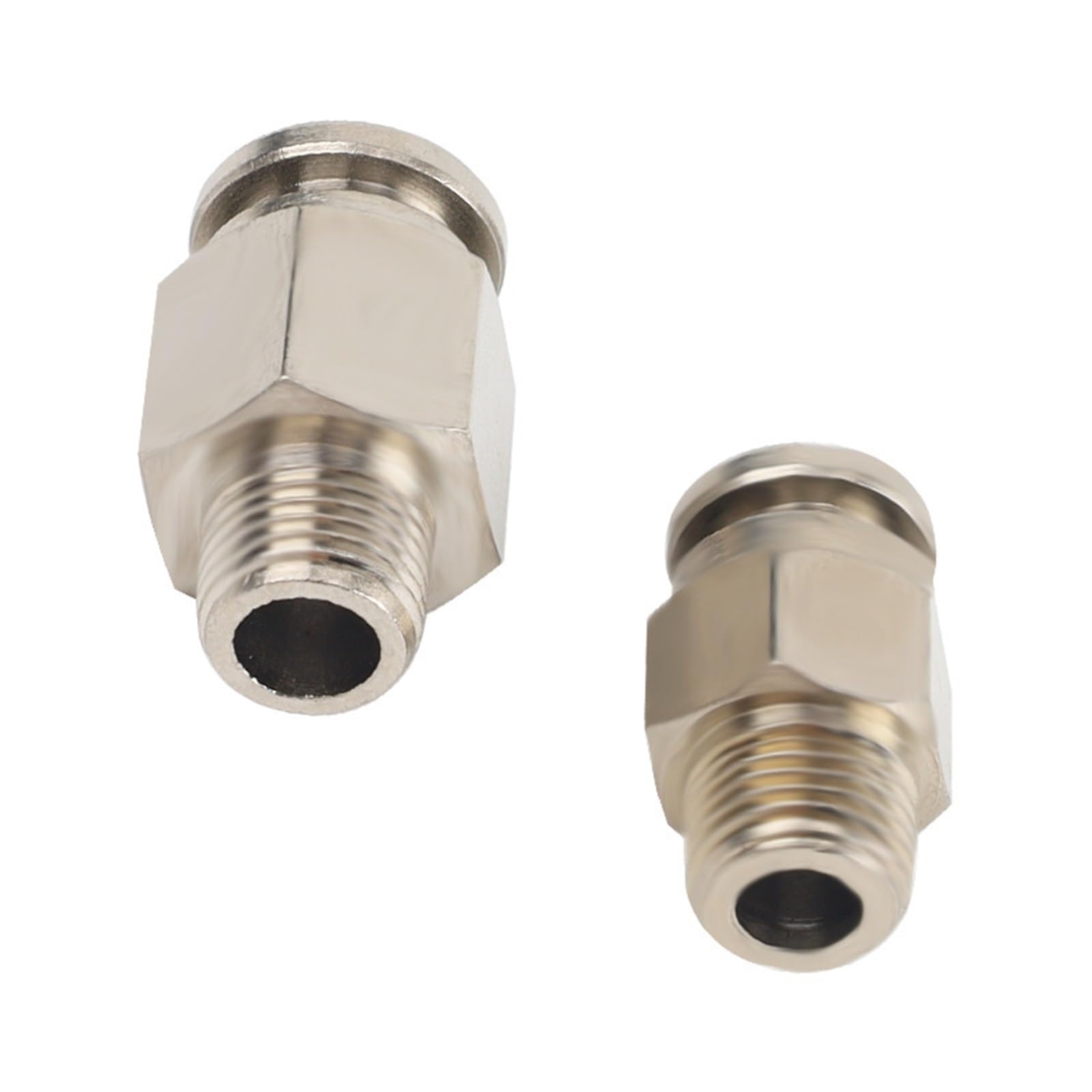 Connecteur à bouchons rapides PC8-02, tuyau d'air pneumatique, filetage externe droit, 1 pièce(PC6-M5(allcopper))