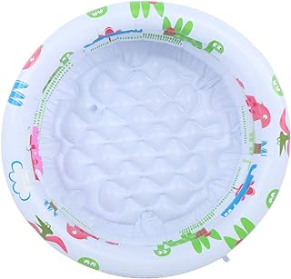 Piscina Inflável Redonda para Bebês, Piscina Inflável Portátil para Crianças, Piscina de Dinossauros Com Desenhos Animados, Piscina Interna Ao Ar Livre para Crianças, Meninas,