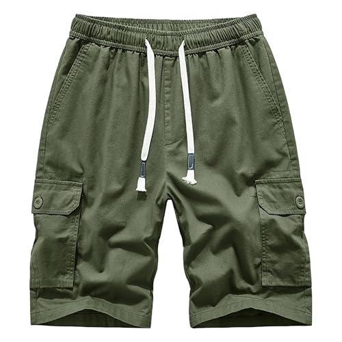 Shorts Cargo Deportivos Hombre Ajuste Relajado miniatura 1
