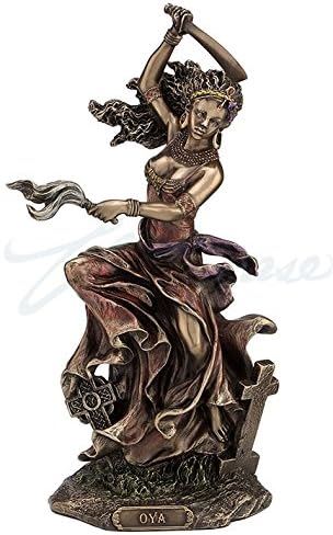 WU OYA African Goddess of Wind, Storm & Transformation Statue