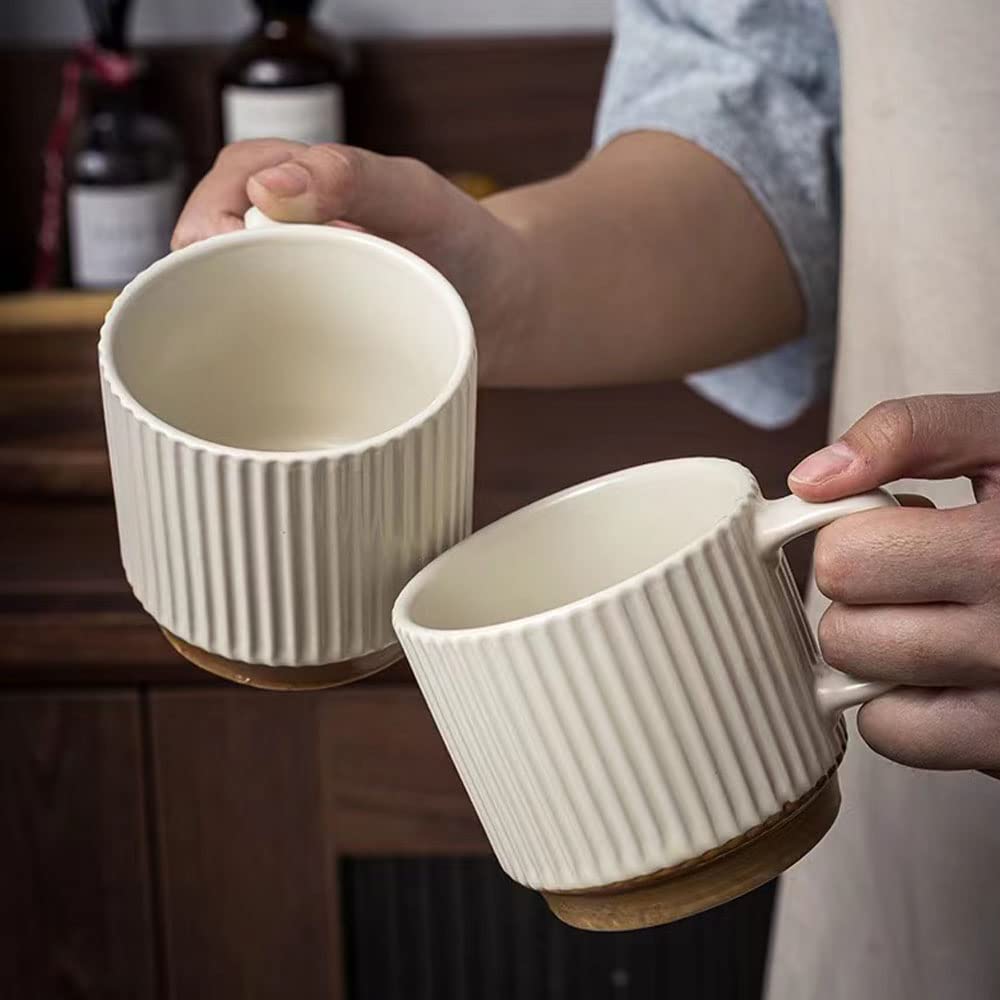 Lot De 2 Tasses à Thé En Céramique Unies - Couleur Bleue, Fabrication Française, Neuves
