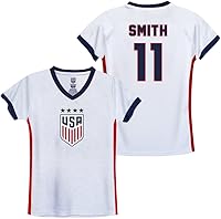 Vista 1 de Icon Sports Camiseta oficial del equipo nacional de fútbol femenino de EE. UU. para el día del partido - Niñas