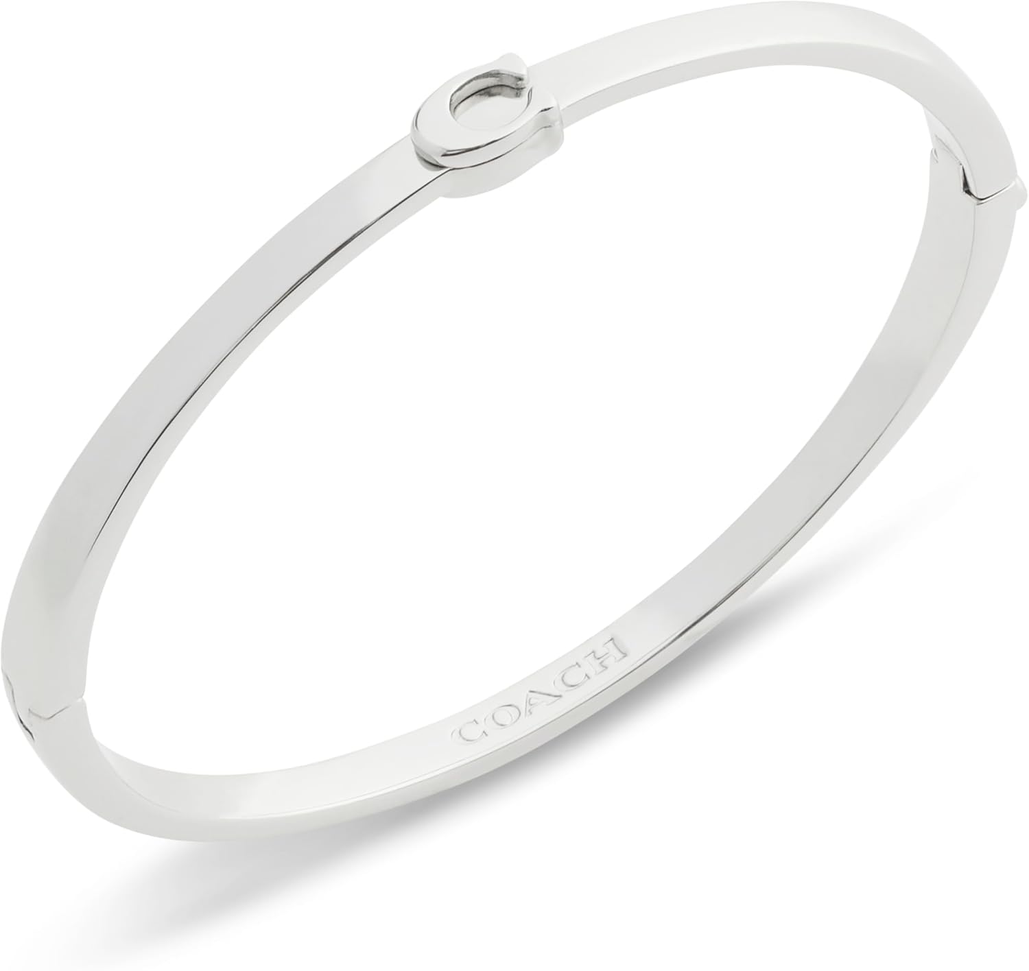 COACH Jewelry Women's Signature C Bangle Bracelet