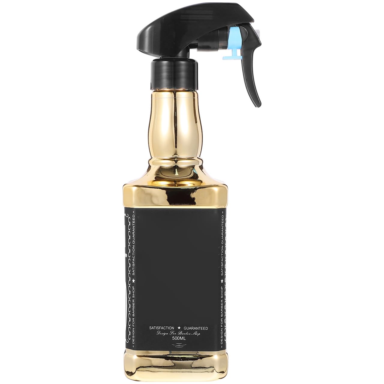 FOMIYES Retro Spray Kettle 500Ml Professional Hair Spray Bottle for Hairdressing and Plant Misting Stylish Gold Design Ideal for Salon and Home Use