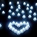 Amy Basic (100 Pcs White Round Led Flash Ball Lamp for Paper Lantern Balloon Party Wedding,Party Birthday and Festival Decorative Lights