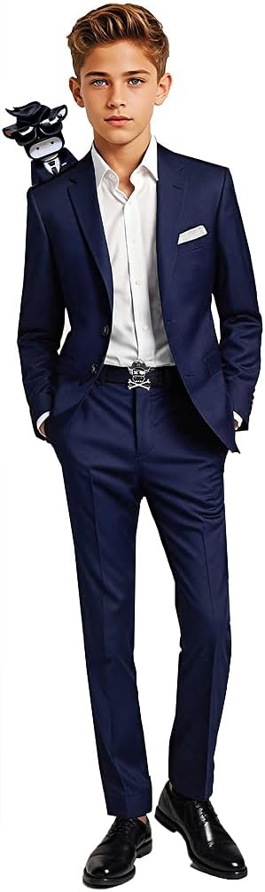 Boys' First Class Slim Fit Suits Lightweight Style. Presented by Baby Muffin