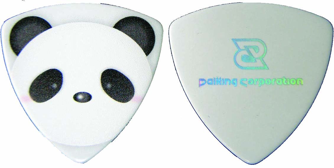 Amazon | ダイキングアニマルピックパンダ柄1.0mm硬質塩ビ製 | ピック