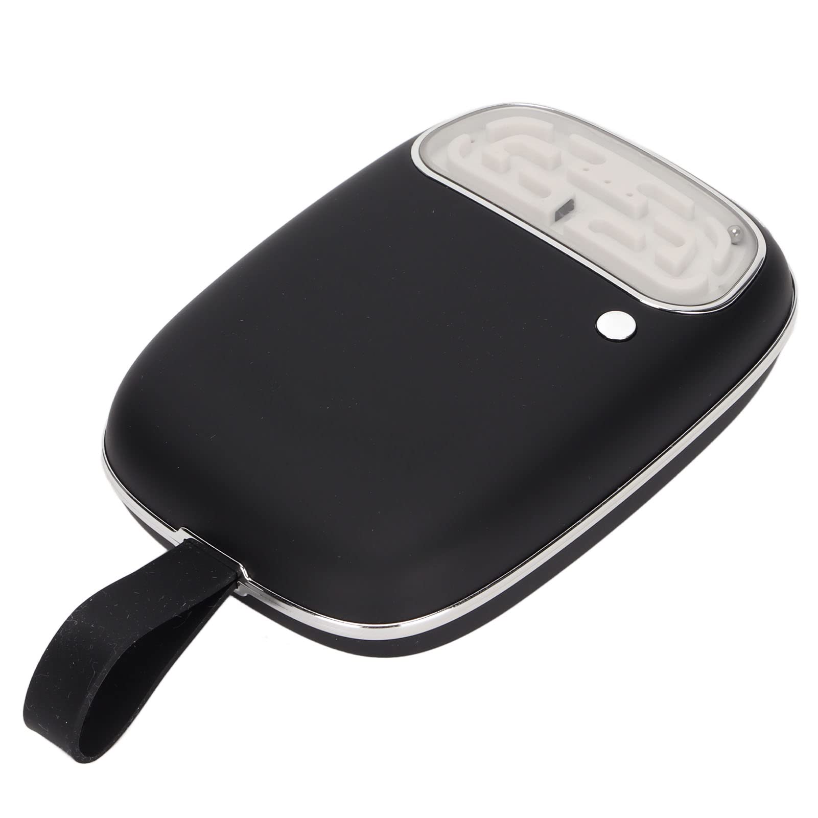 Denash Chauffeur de Main électrique Portable avec Conception de Jeu Drôle pour Chauffage Rapide, Banque D'énergie de 10000 MAh pour les Activités de Plein Air (BLACK)