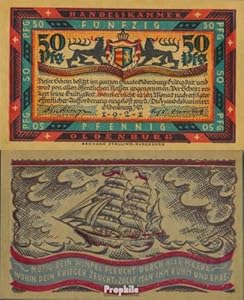 Prophila Collection Oldenburg Notgeld 1921 50 Pfennig