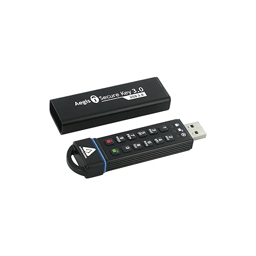Apricorn Aegis Secure Key 480GB USB 3.0 Type A Flash